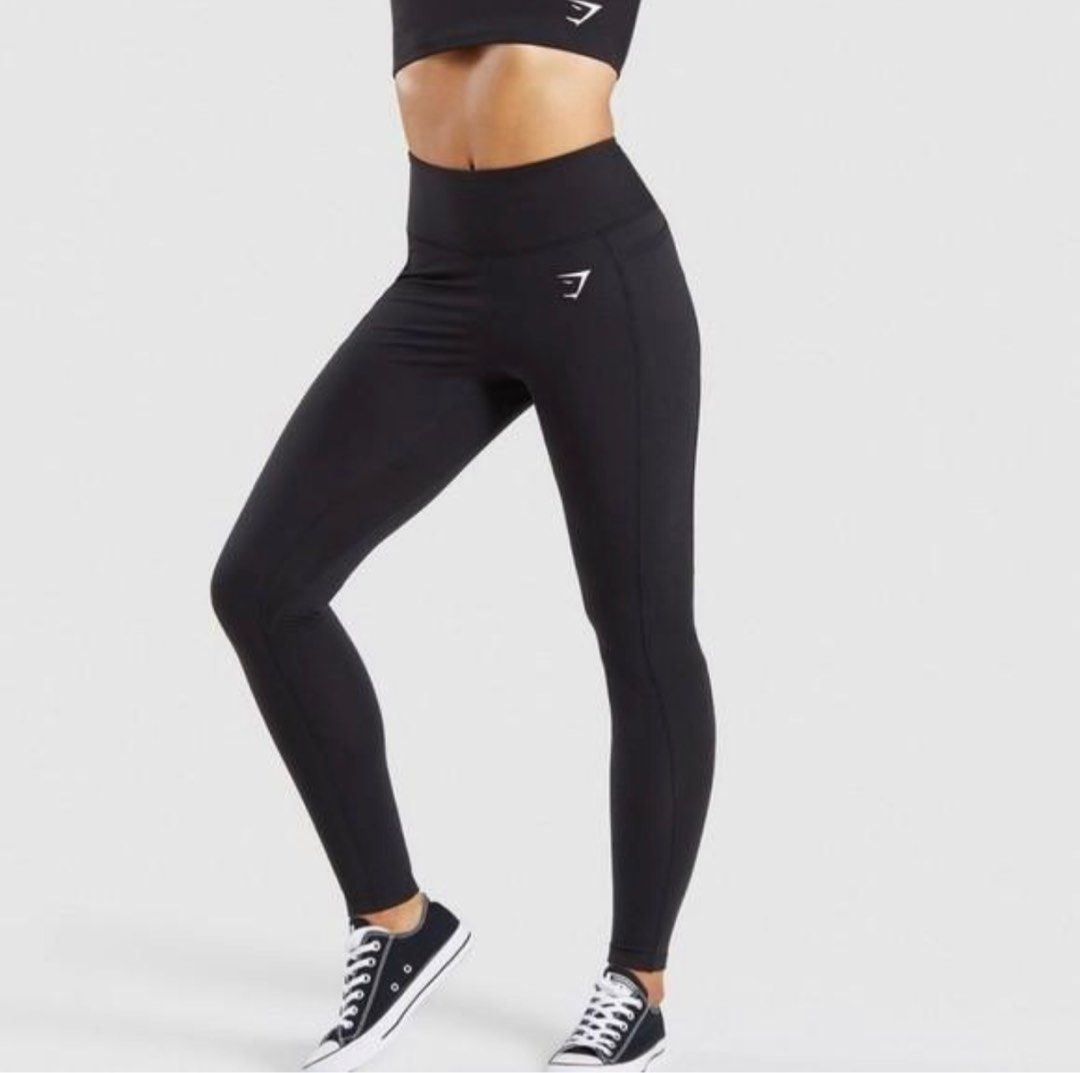 Gymshark Dreamy Mesh Leggings in Black Women s Fashion