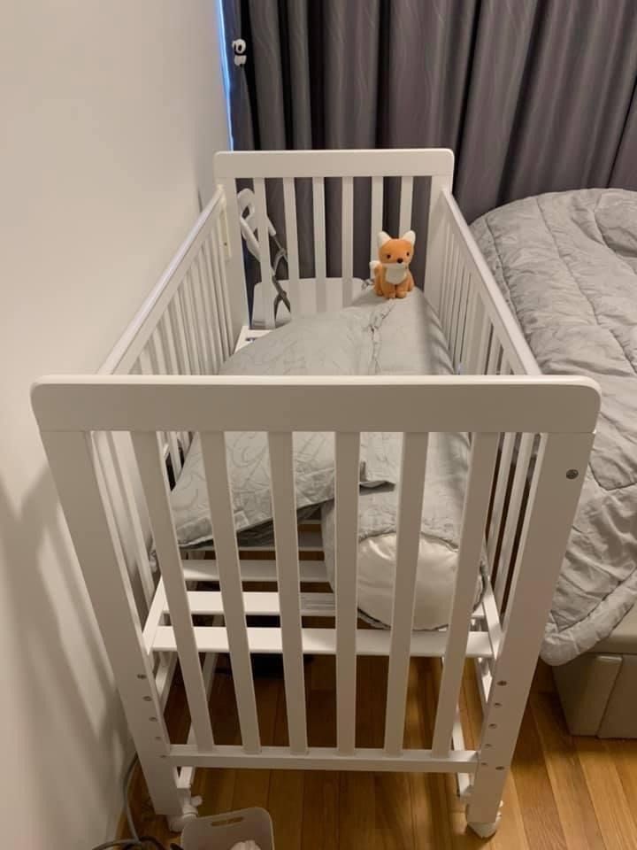 Happy Wonder 5in1 Baby Cot with Upgraded DROP SIDE MECHANISM