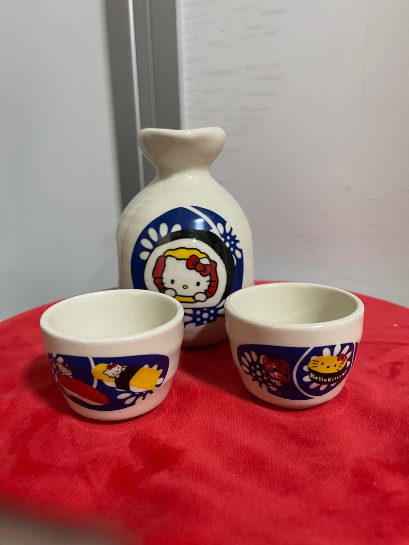 Hello Kitty Sake set Japan, Food & Drinks, Other Food & Drinks on Carousell