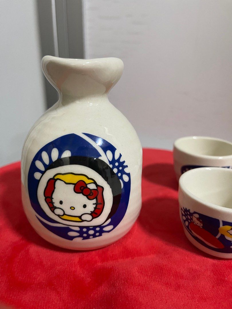 Hello Kitty Sake set Japan, Food & Drinks, Other Food & Drinks on Carousell