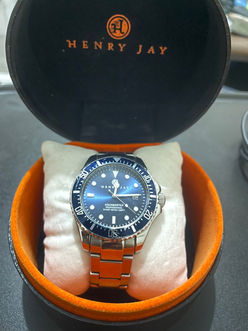 Henry Jay Professional Dive Watch Men s accessories