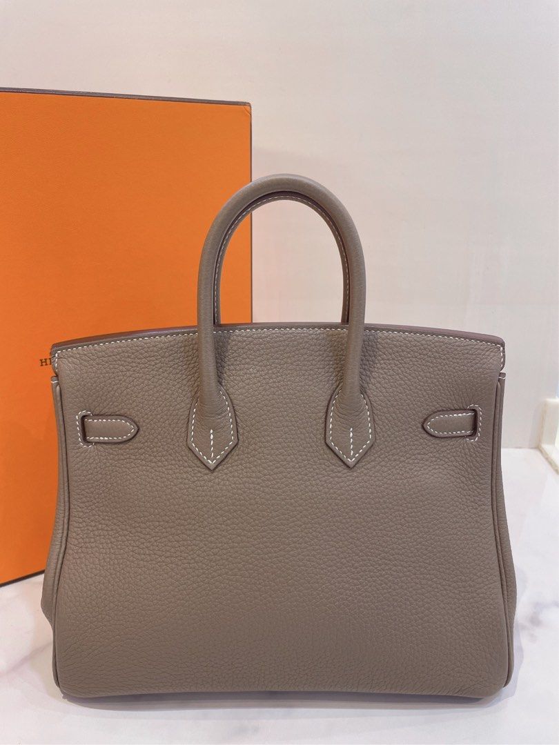 Hermes Kelly 25 Blue Zanzibar Togo PHW, Luxury, Bags & Wallets on Carousell