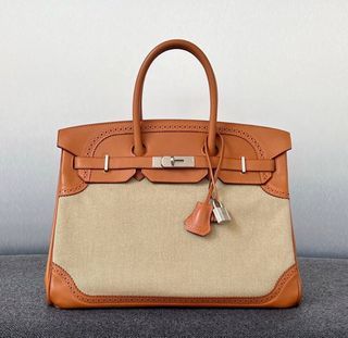 Hermès Birkin 30 Fauve Barenia Faubourg GHW, Luxury, Bags & Wallets on  Carousell