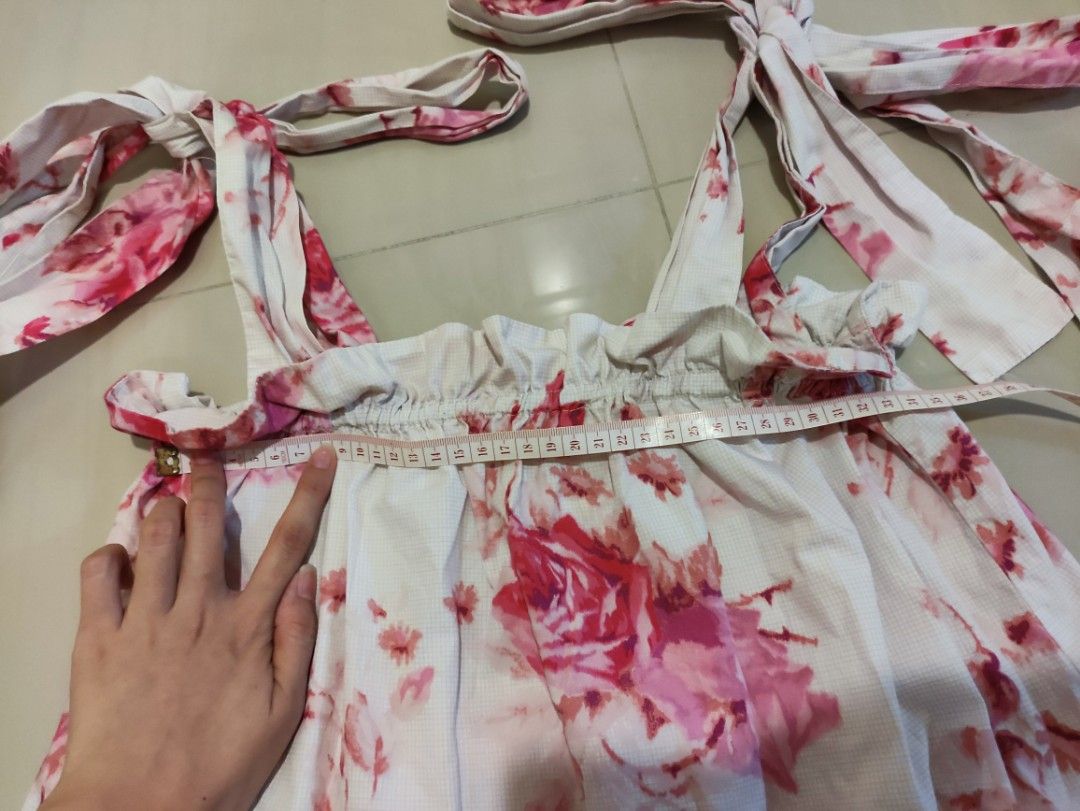 H&m pink store off shoulder top