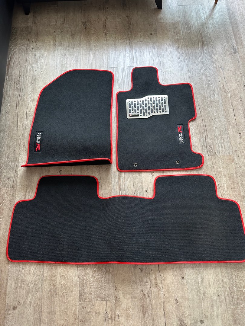 Honda Civic FD1-4/ FD2 Type R Floor Mats, Car Accessories, Accessories ...