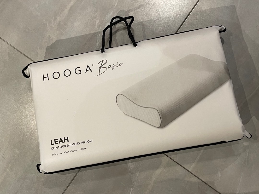 Hooga Memory Pillow, Furniture & Home Living, Bedding & Towels on Carousell