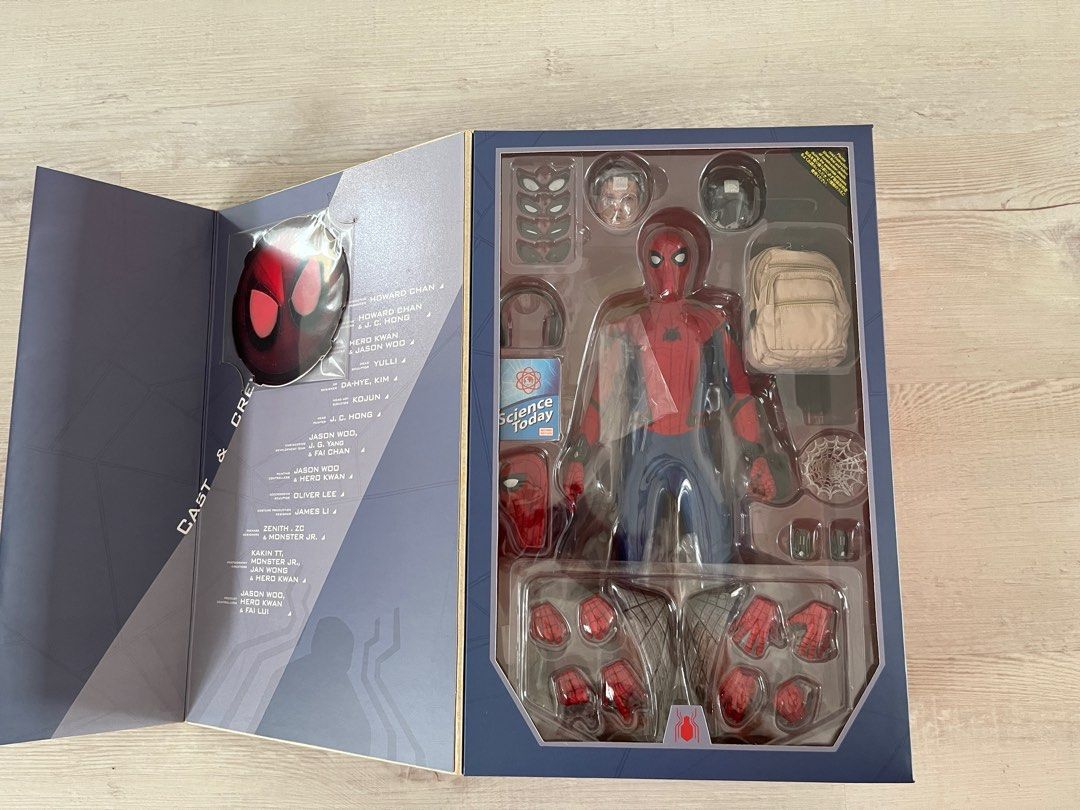 Unboxing hot toys spider man homecoming hotsell