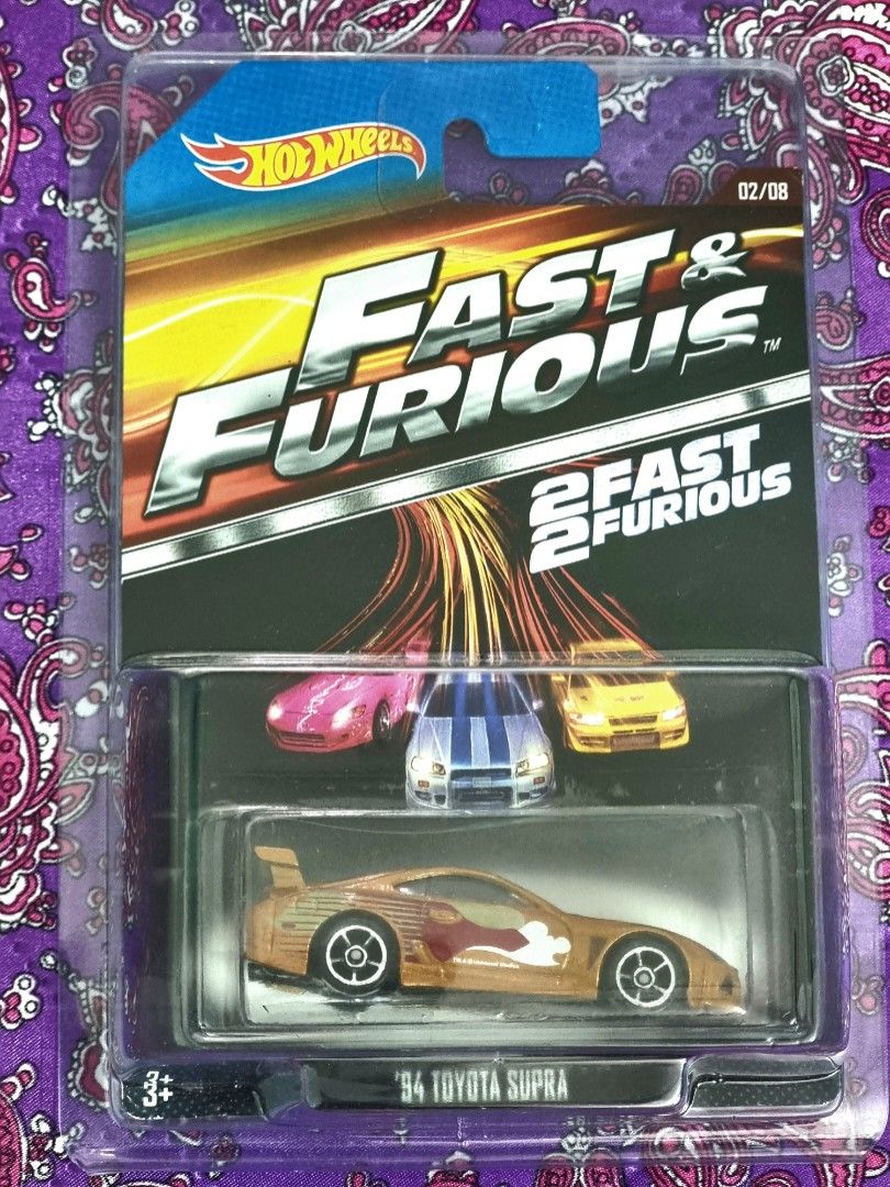 HOT WHEELS 2015 FAST AND FURIOUS RELEASE EXCLUSIVE GOLD '94 TOYOTA