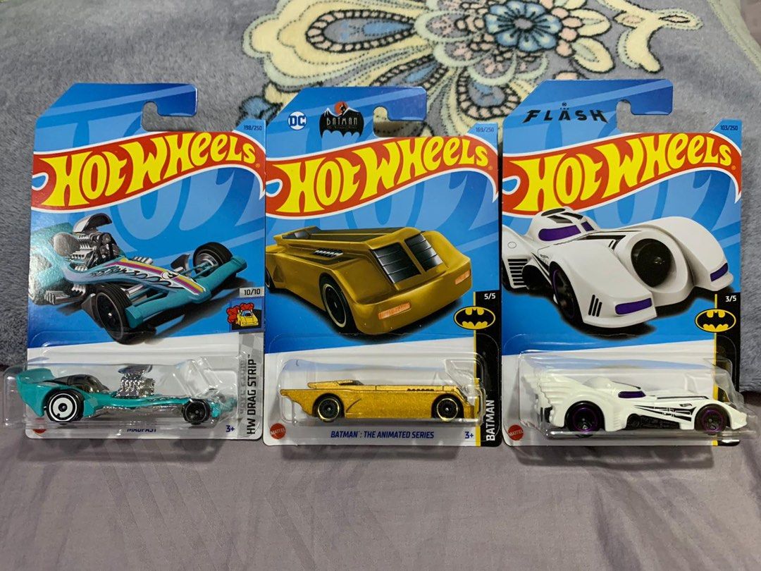 Hot Wheels Madfast Treasure Hunt Batman The Animated Series Gold