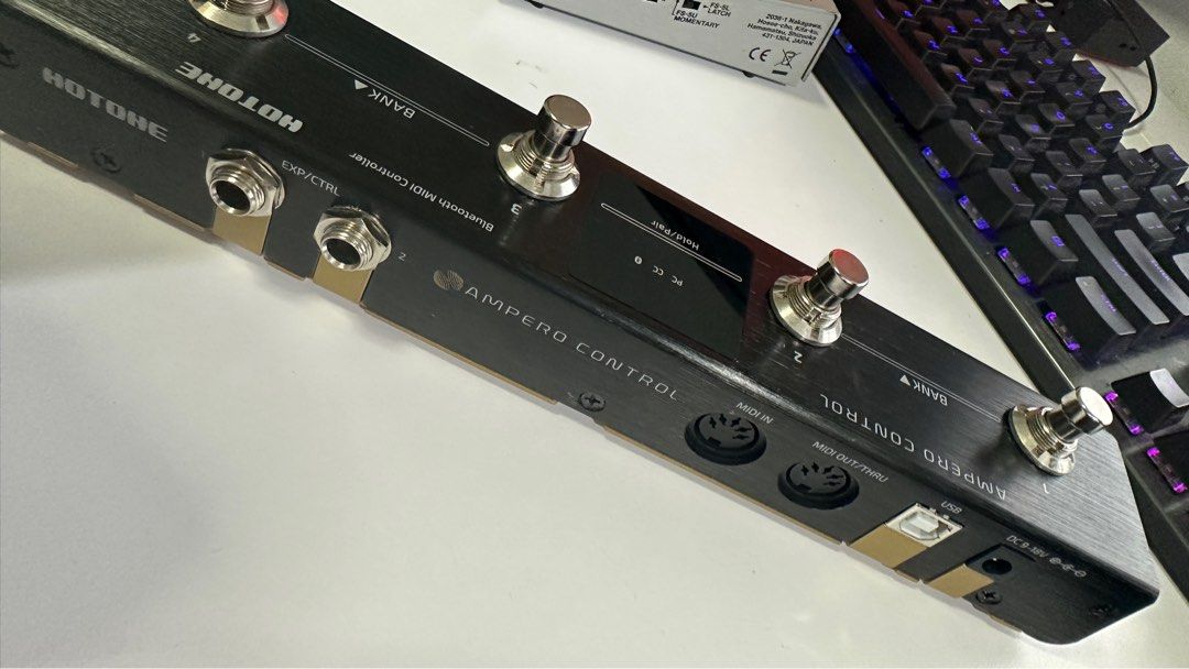 DTM・DAW Hotone Ampero Control AmperoControl_Perspective_Hi_V