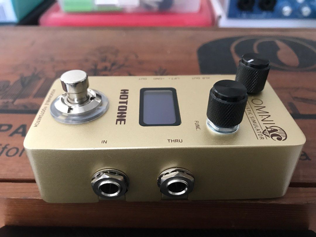Hotone Omni Acoustic simulator pedal, Hobbies & Toys, Music & Media