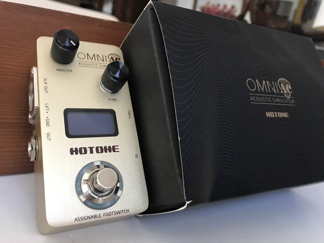 Hotone Omni Acoustic simulator pedal, Hobbies & Toys, Music & Media