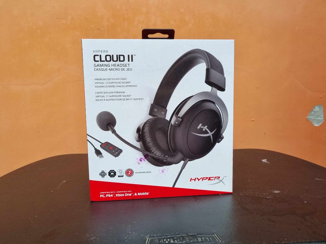HyperX Cloud II Gaming Headset for PC, Xbox One, PS4, Wii U, Audio