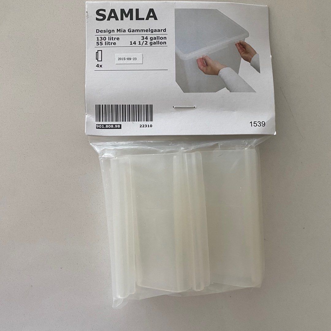 Ikea Samla Storage Box Lock, Furniture & Home Living, Home Improvement & Organisation, Storage