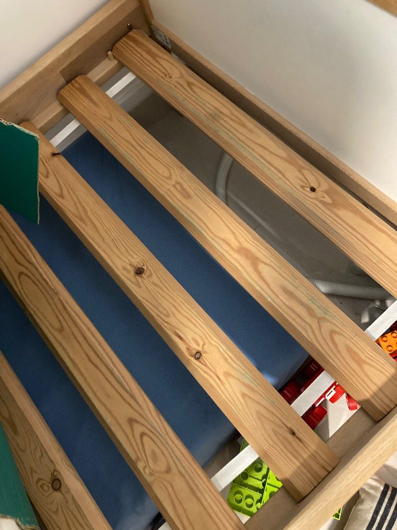 IKEA Sniglar Junior Bed and Mattress, Furniture & Home Living