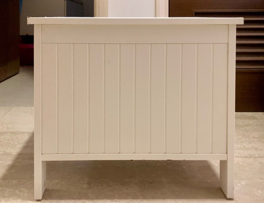 Ikea silveran shop storage bench