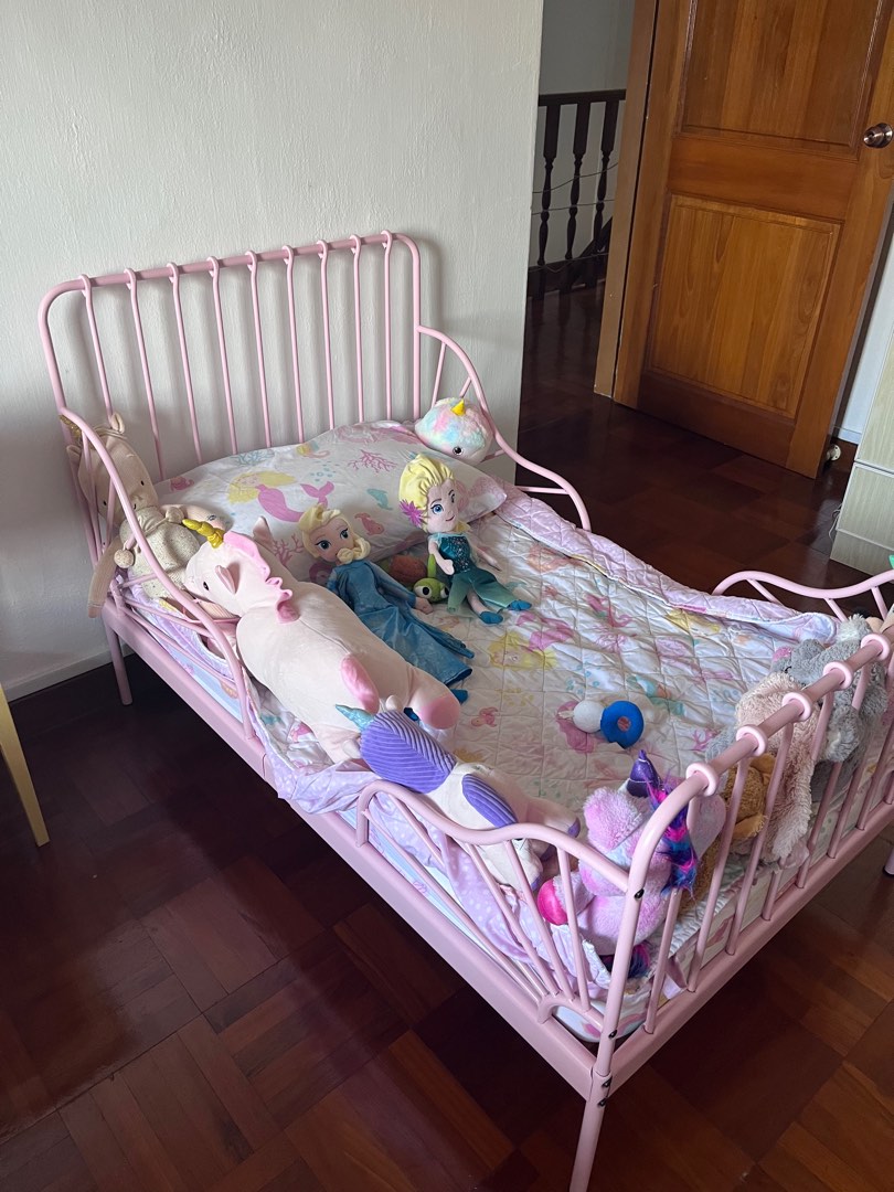 Ikea toddler extendable beds, Babies & Kids, Baby Nursery & Kids Furniture, Childrens' Beds on
