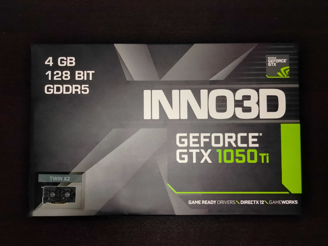 INNO3D GTX 1050ti 4GB 128bit DDR5, Computers & Tech, Parts ...