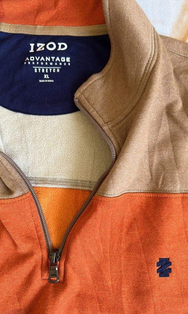 Izod Men s Advantage Fleece Quarter Zip Men s Fashion Coats