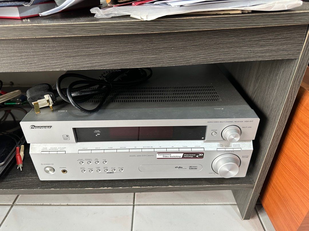 Jamo Subwoofer E3, Pioneer VSX517, Loose speakers Panasonic Home