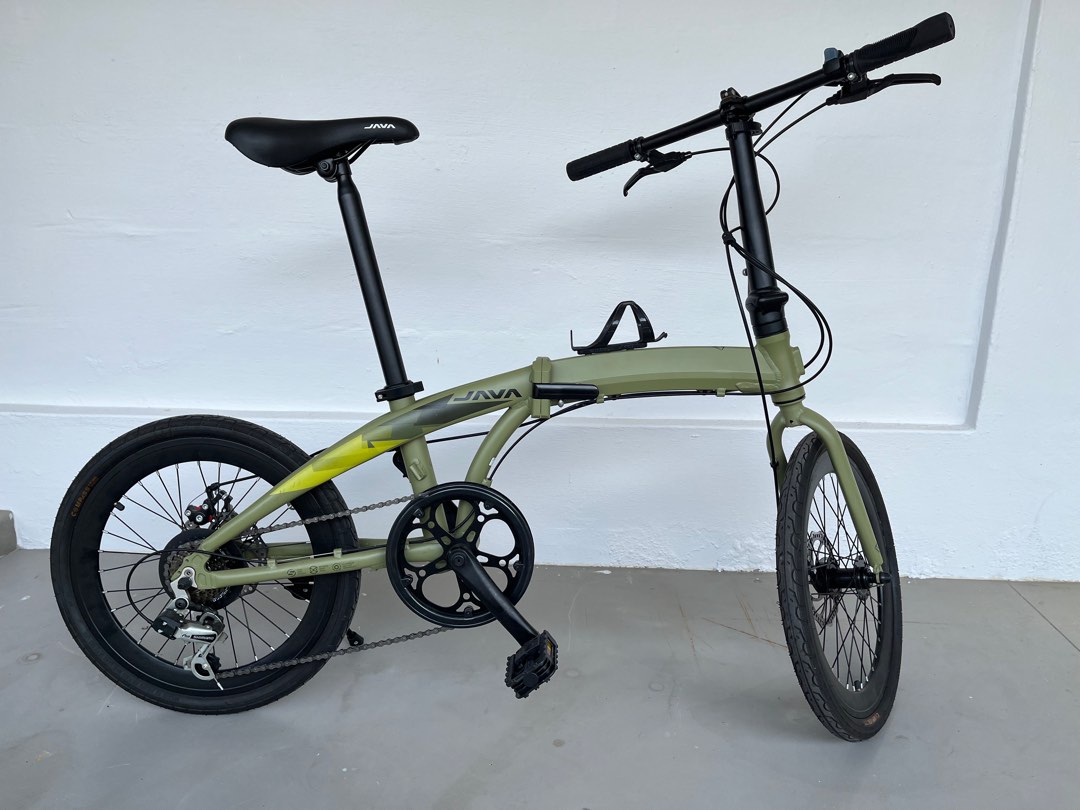 Java Zelo V2 Folding Bike - 7 Speed Shimano, Disc Brakes, Sports ...