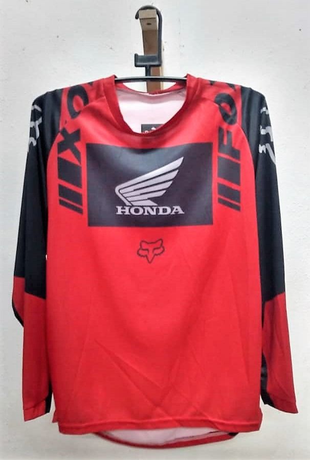 Jersey New Fox Honda Motocross Jersey Shirt Sports Equipment