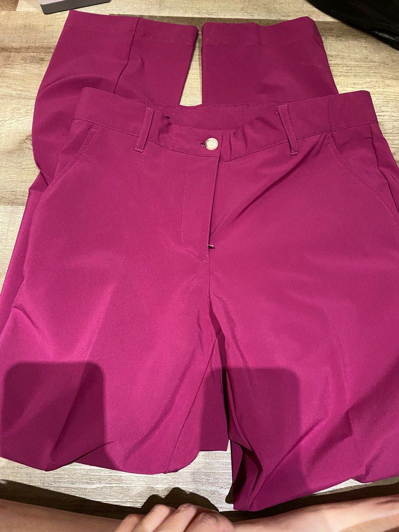 J.Lindeberg golf pants in purple Women s Fashion Activewear on