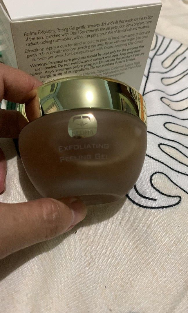 Kedma Exfoliating Peeling Gel on Carousell