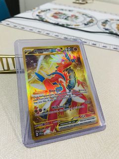 Miraidon EX Gold - Pokemon Scarlet & Violet GOLD SECRET RARE 253/198 –  NM/M, Hobbies & Toys, Memorabilia & Collectibles, Stamps & Prints on  Carousell