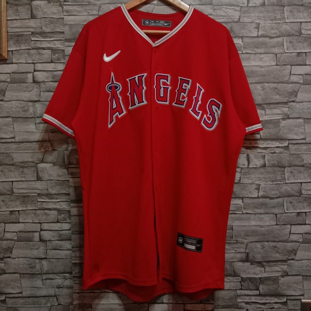 MLB Los Angeles Angels (Shohei Ohtani) Men's Replica Baseball Jersey.