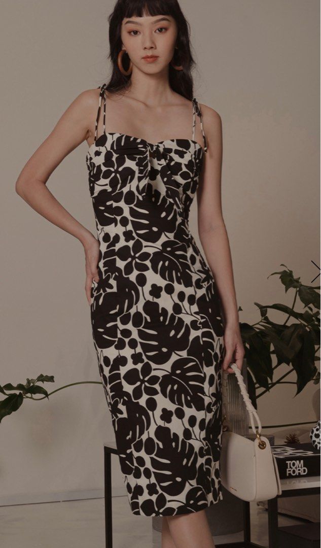 knee length dresses for ladies Layne Midi Dress