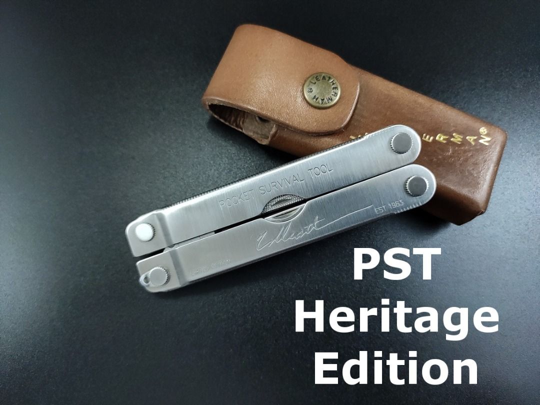 Leatherman Heritage Collector's PST Multi Tool w/ Leather Sheath (14-in-1),  Furniture & Home Living, Home Improvement & Organization, Home Improvement  Tools & Accessories on Carousell