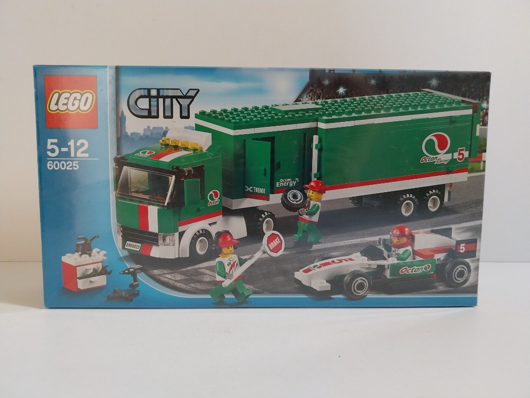 LEGO 60025 City Grand Prix Truck 格蘭披治卡車, 興趣及遊戲, 玩具 & 遊戲類 Carousell