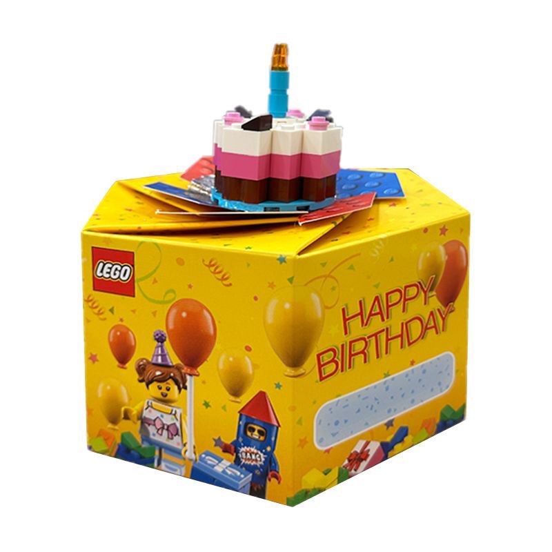 LEGO Anniversary Gift Cake (Condition as photo show), Hobbies & Toys
