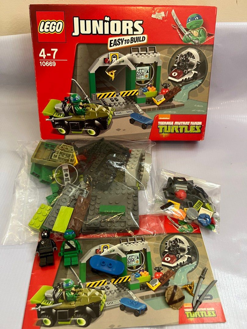 Lego Juniors Turtle Lair Hobbies Toys Toys Games on Carousell