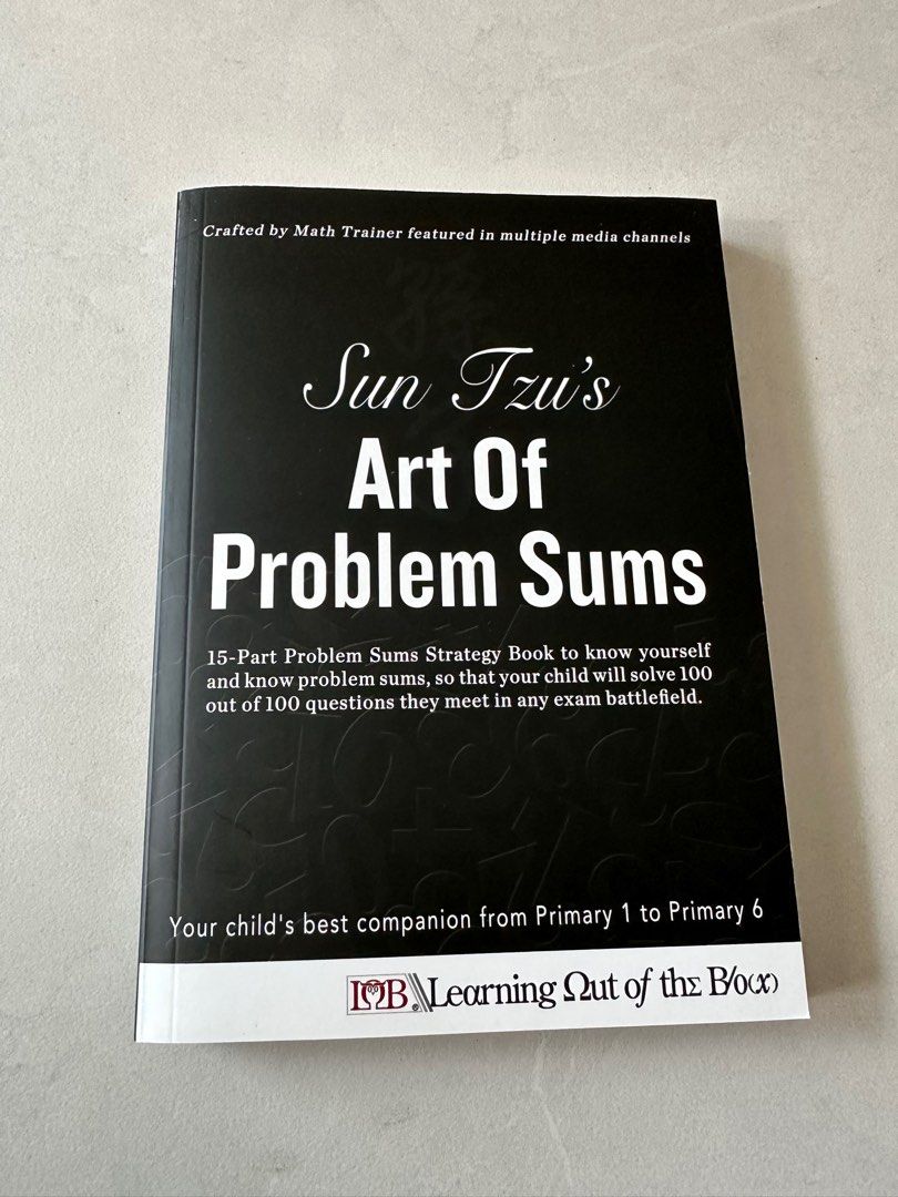 LOB Sun Tzu s Art of Problem Sums Hobbies Toys Books Magazines