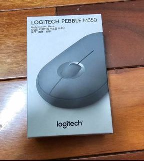 全新！Logitech 羅技 Pebble M350 鵝卵石無線滑鼠