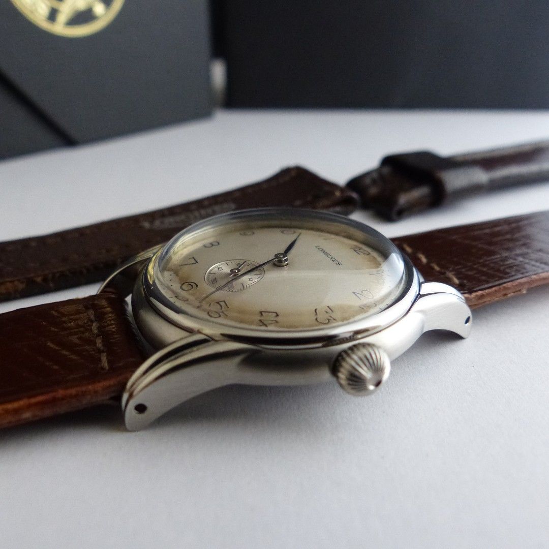 Longines vintage small second hand subdial manual wind mechanical