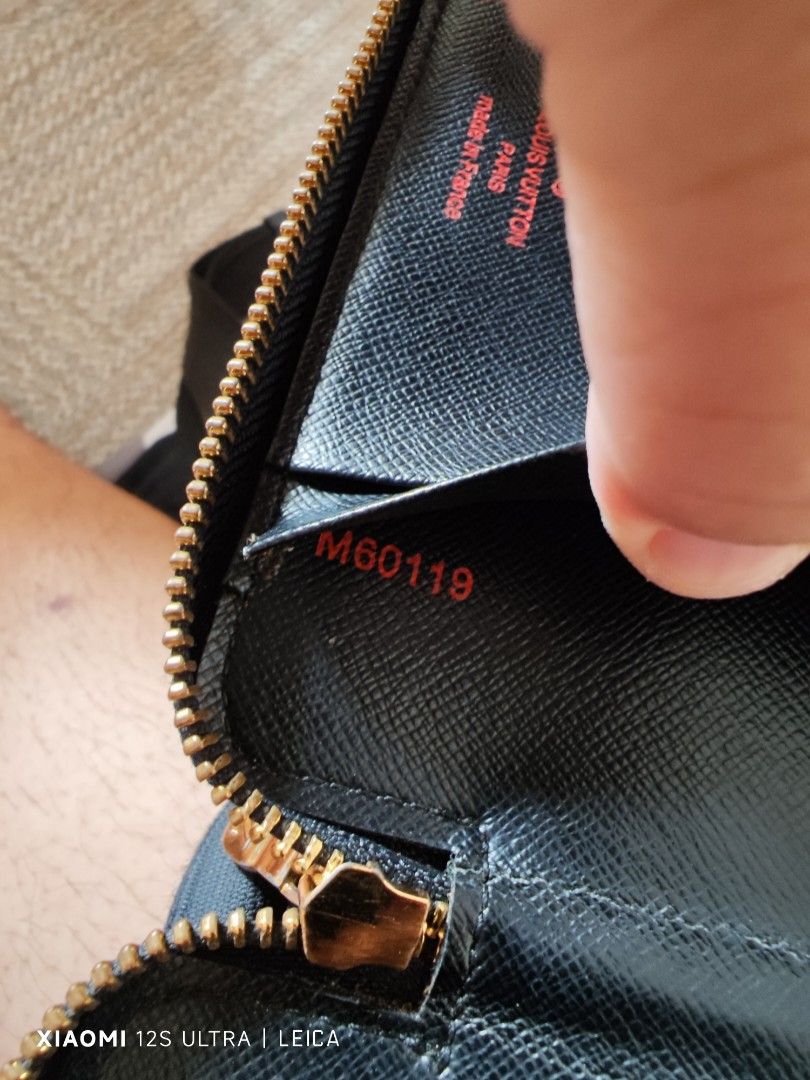 LOUIS VUITTON purse M60731 Organizer Atoll Travel case Epi Leather blu –