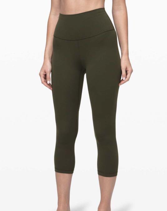 Lululemon olive leggings hot sale