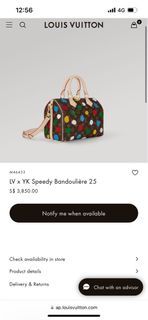LV Speedy 25 B Damier Azur, Luxury, Bags & Wallets on Carousell