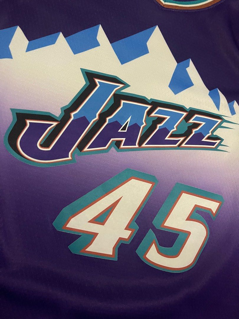 M Nike Donovan Mitchell Hardwood Classics Utah Jazz NBA Swingman