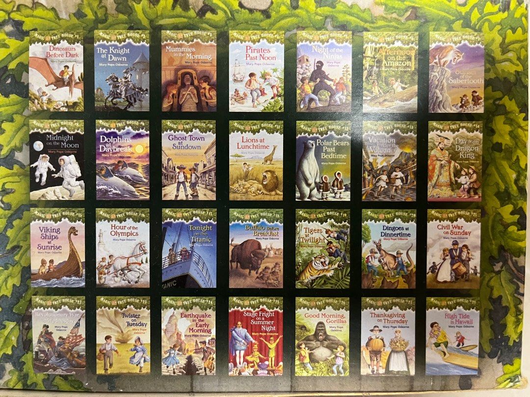 Magic Tree House Series (28books), 興趣及遊戲, 書本& 文具, 小說