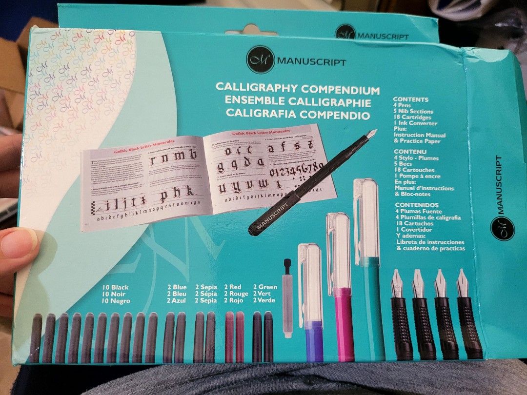 Manuscript calligraphy compendium on Carousell