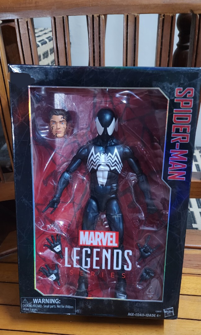  Marvel Legends Series Spider-Man - Symbiote - 12 : Video Games