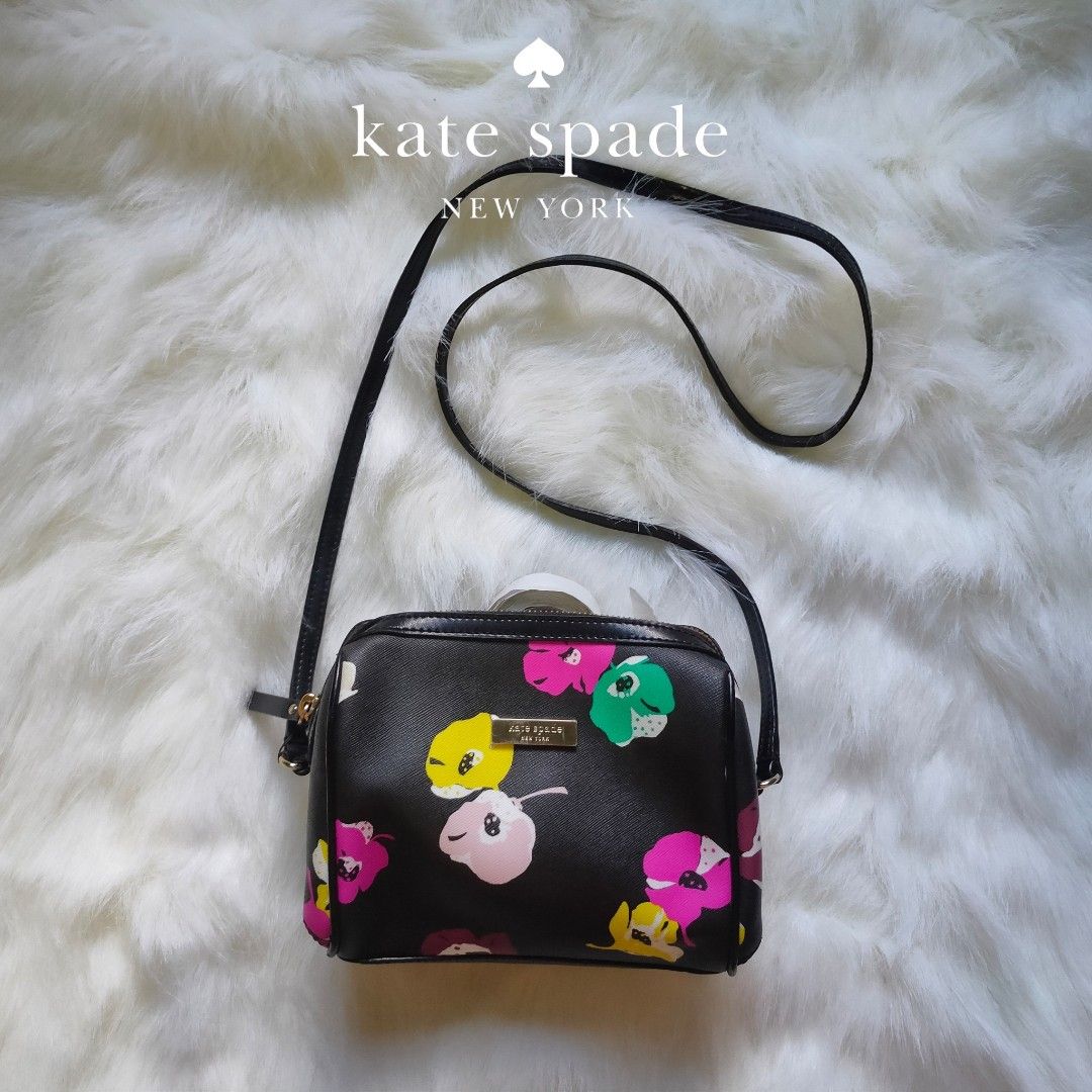 Kate spade floral sling, Women's Fashion, Bags & Wallets, Cross-body Bags  on Carousell