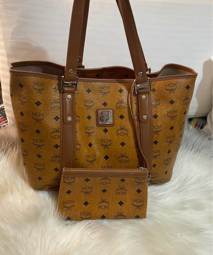 MCM Cognac Neverfull Tote on Carousell