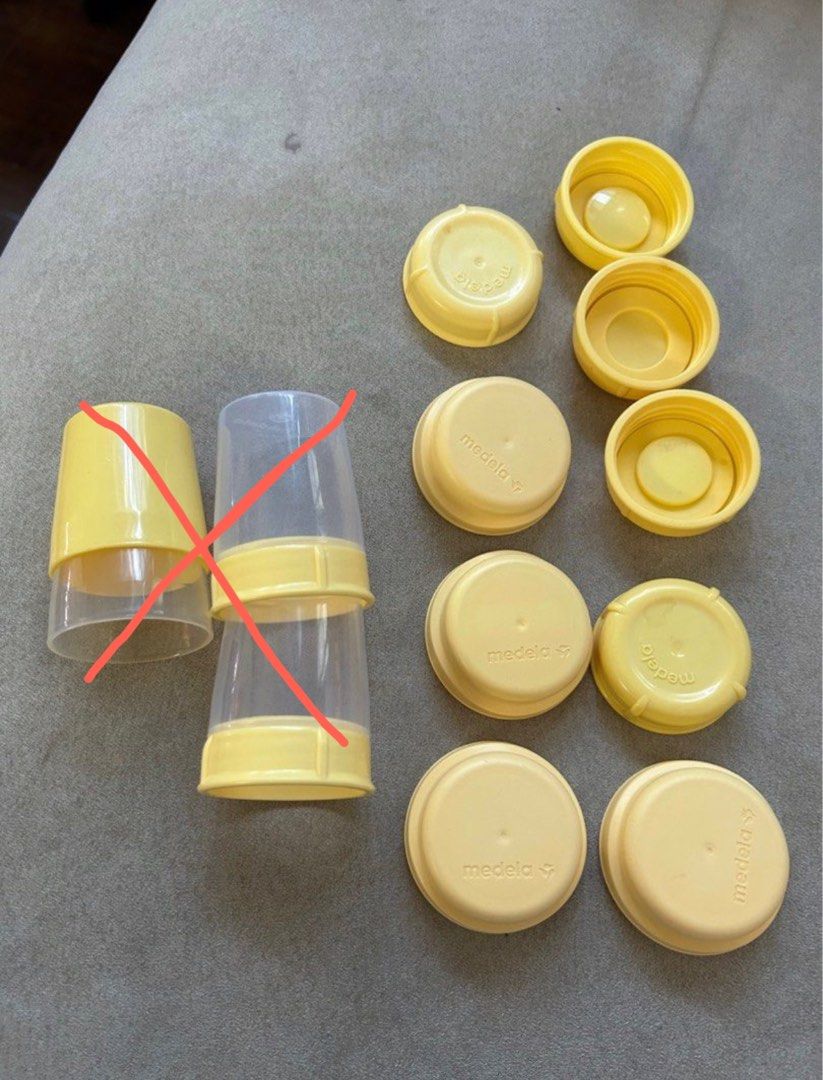 MEDELA loose bottle caps