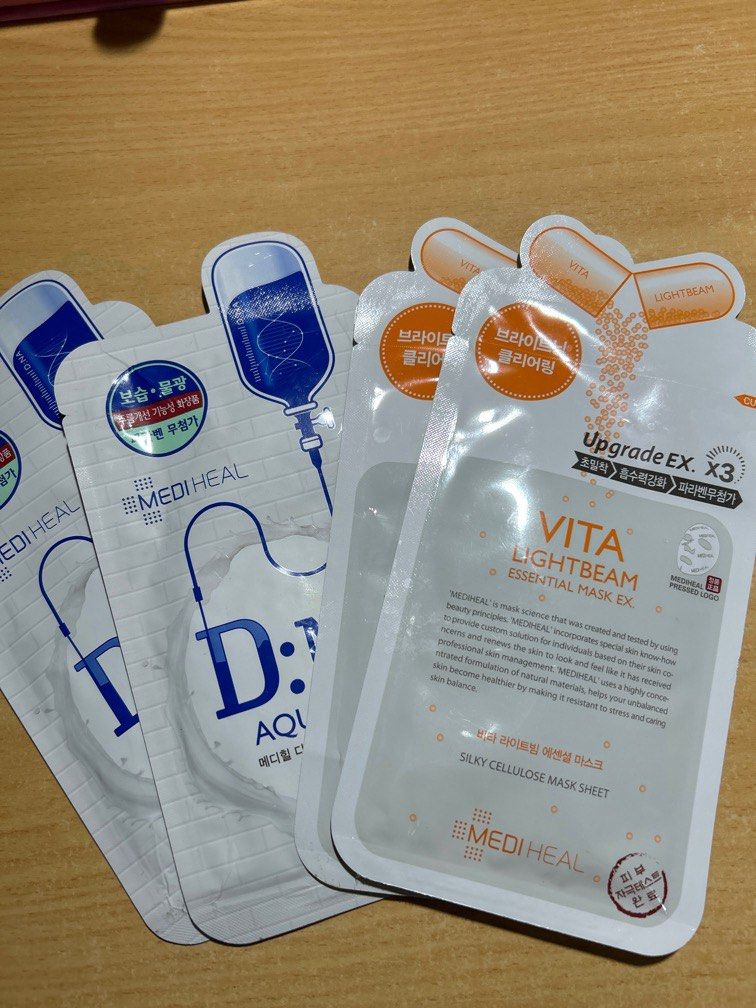 Mediheal face mask, Beauty & Personal Care, Face, Face Care on Carousell