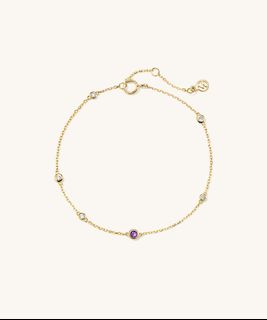 Mejuri mini cheap lotus bracelet